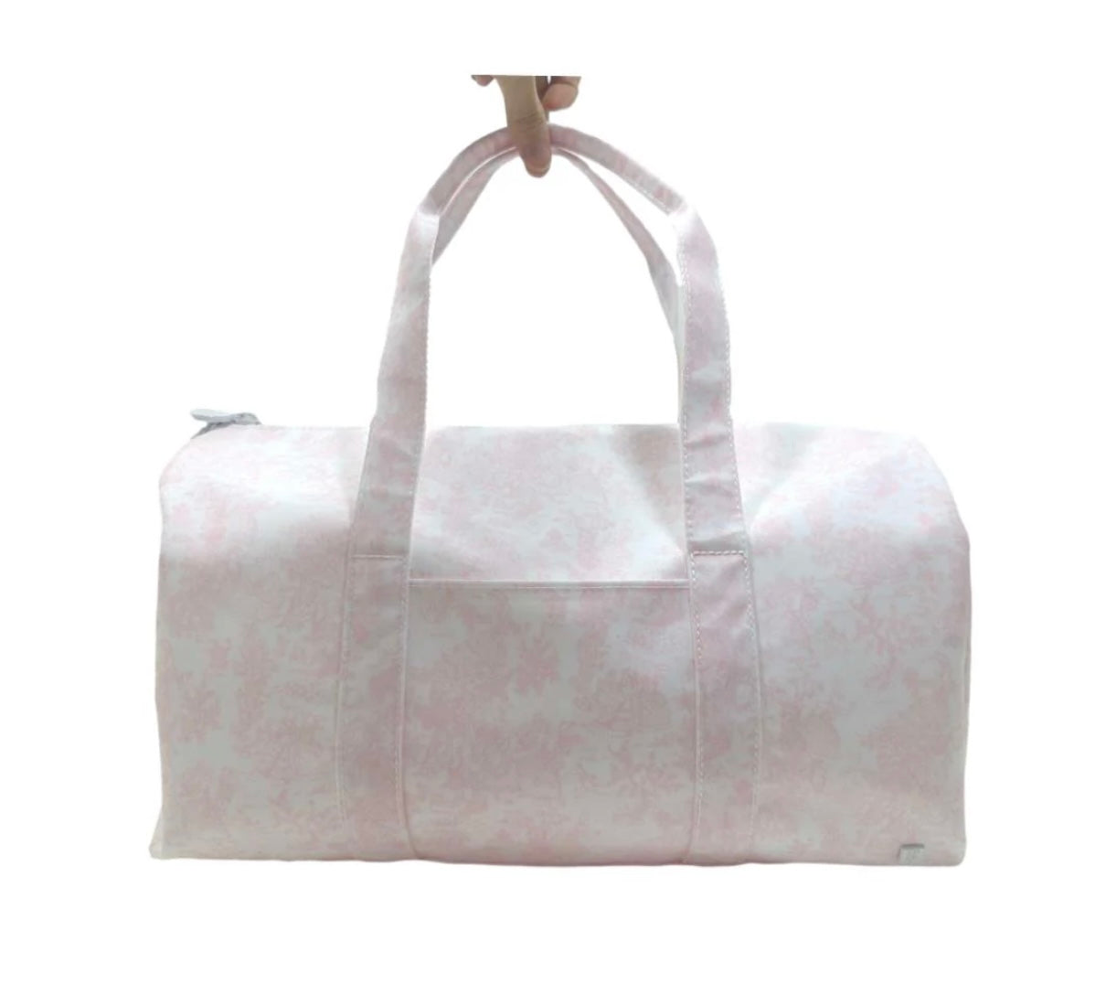 TRVL Weekender Pink Bunny Toile Duffle Bag