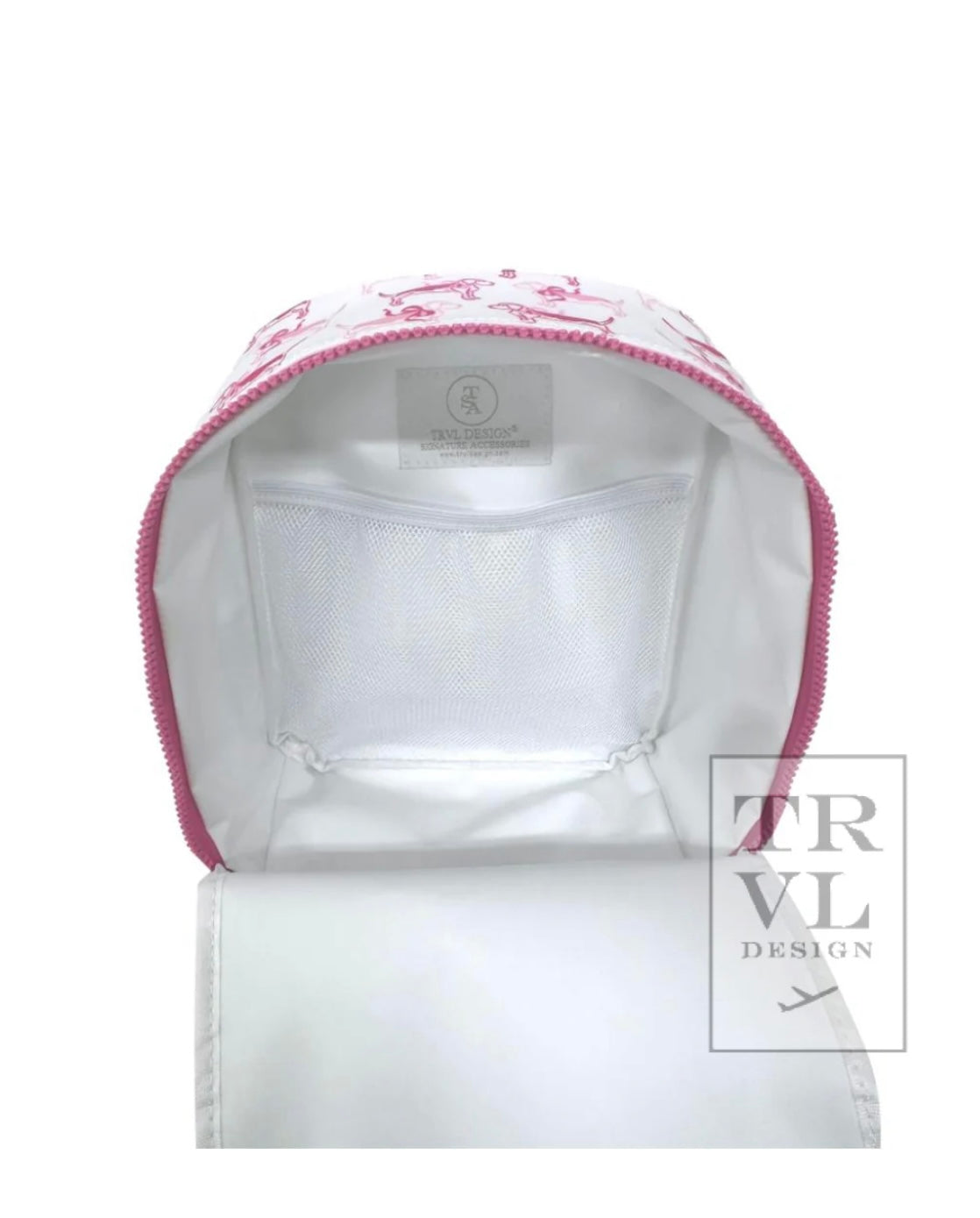 TRVL Pink Puppy Lunch Box