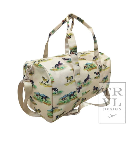 TRVL Weekender Wild Horses Duffle Bag