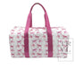 TRVL Weekender Pink Puppy Duffle Bag