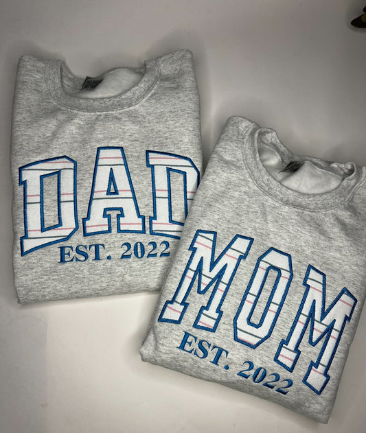 Mom/Dad Keepsake Sweatshirt