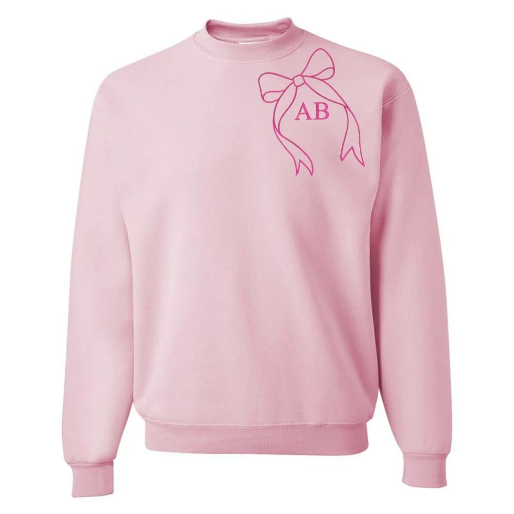 Bow Monogram Sweatshirt