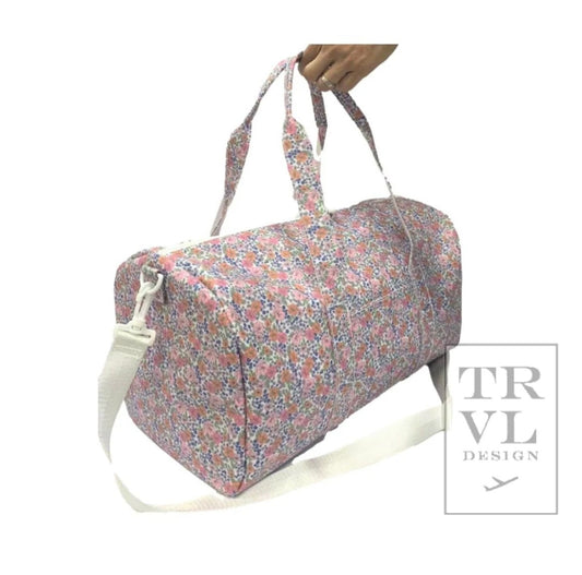 TRVL Weekender Garden Floral Duffle Bag