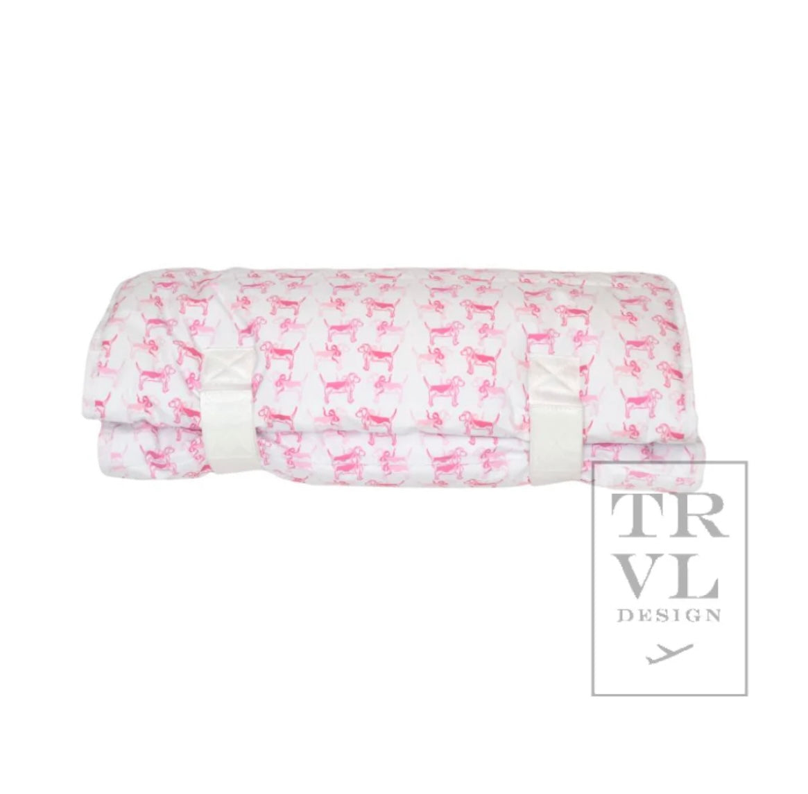 TRVL Pink Puppy Nap Mat