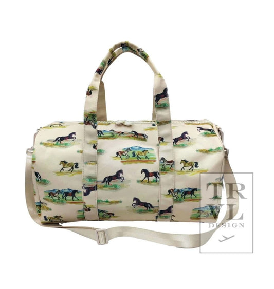 TRVL Weekender Wild Horses Duffle Bag