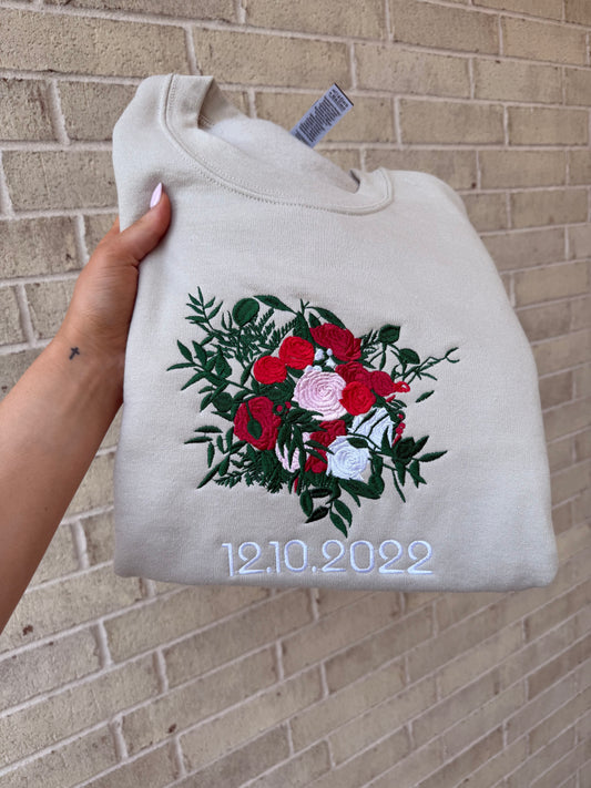 Wedding Bouquet Sweatshirt