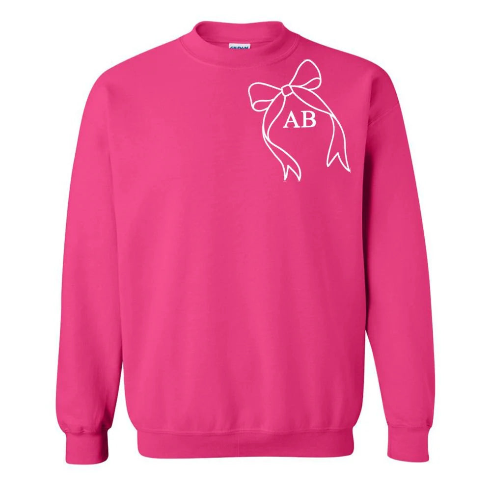 Bow Monogram Sweatshirt