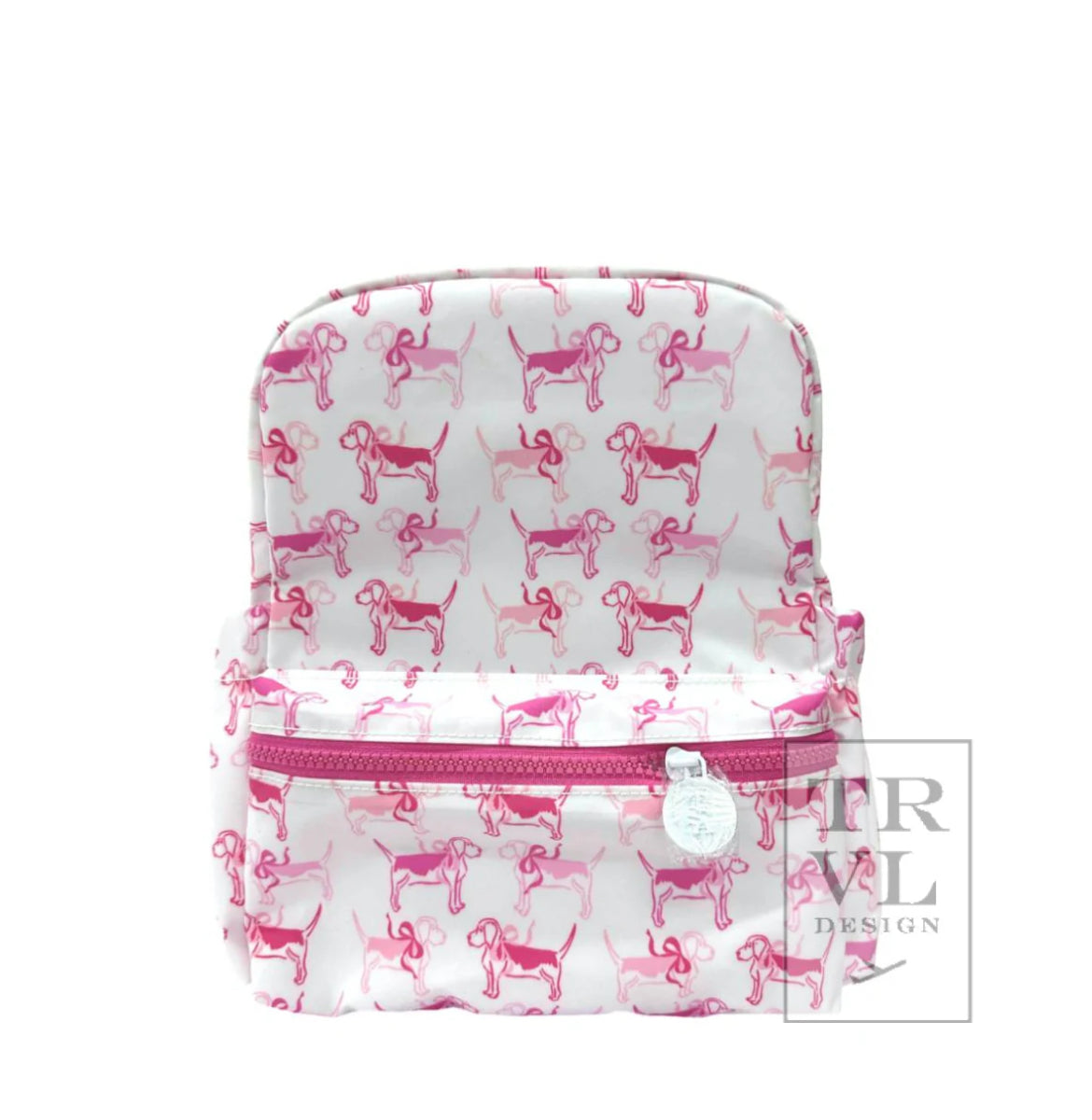 TRVL Pink Puppy Dogs Backpack