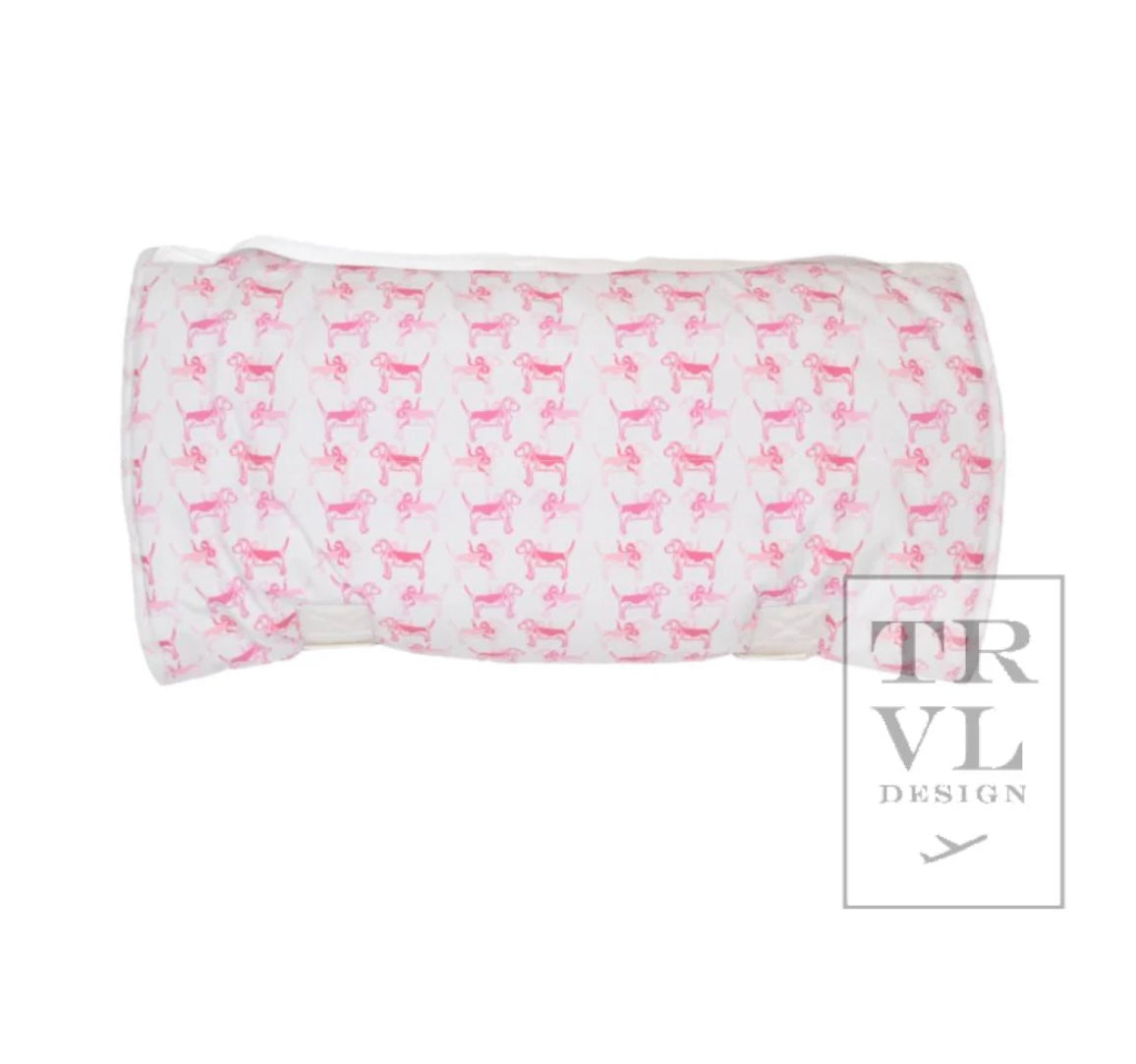 TRVL Pink Puppy Nap Mat