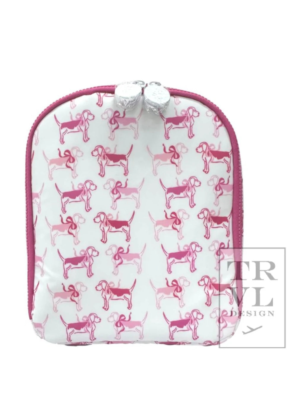 TRVL Pink Puppy Lunch Box