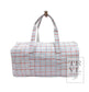 TRVL Weekender Red Plaid Duffle Bag